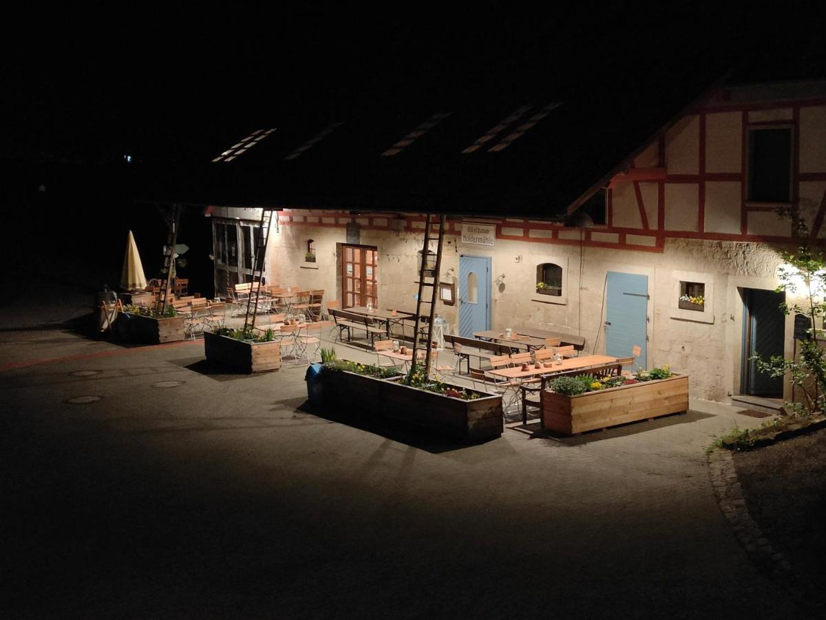 Gasthaus Holdermuehle Креглинген Экстерьер фото